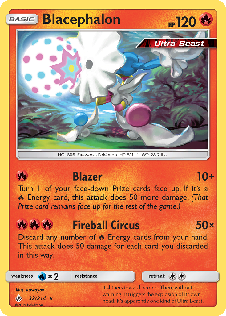 Blacephalon (32/214) [Sol y Luna: Lazos Indestructibles]