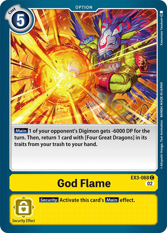 Llama de Dios [EX3-068] [Rugido Dracónico]