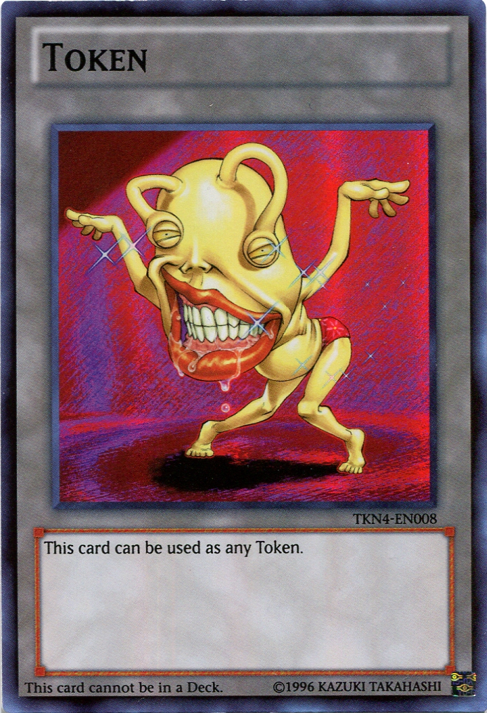 Jeton Ojama (Jaune) [TKN4-EN008] Super Rare