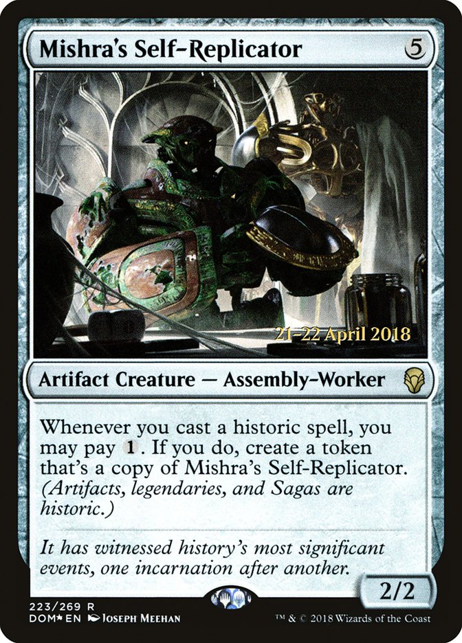 Autoréplicateur de Mishra [Cartes promos d'avant-première Dominaria]