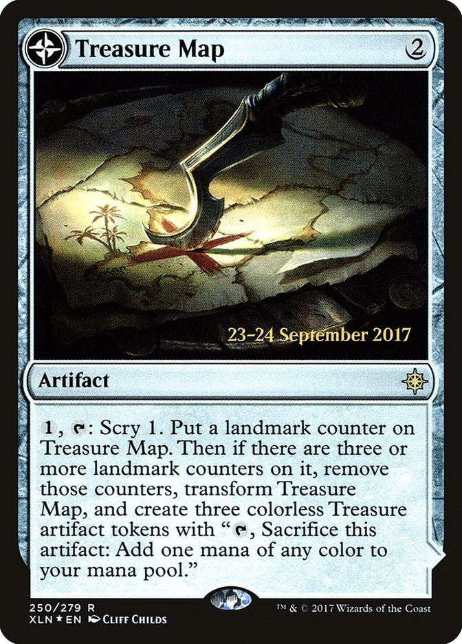 Carte au trésor // Crique au trésor [Ixalan Promos d'Avant-première]
