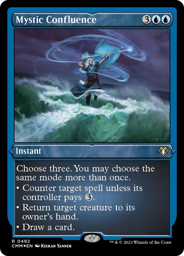 Confluence mystique (gravée à l'acide) [Commander Masters]