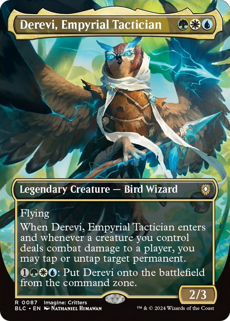 Derevi, stratège empyréenne (sans bordure) [Commander Bloomburrow]