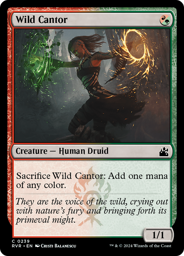 Cantor sauvage [Ravnica Remastered]