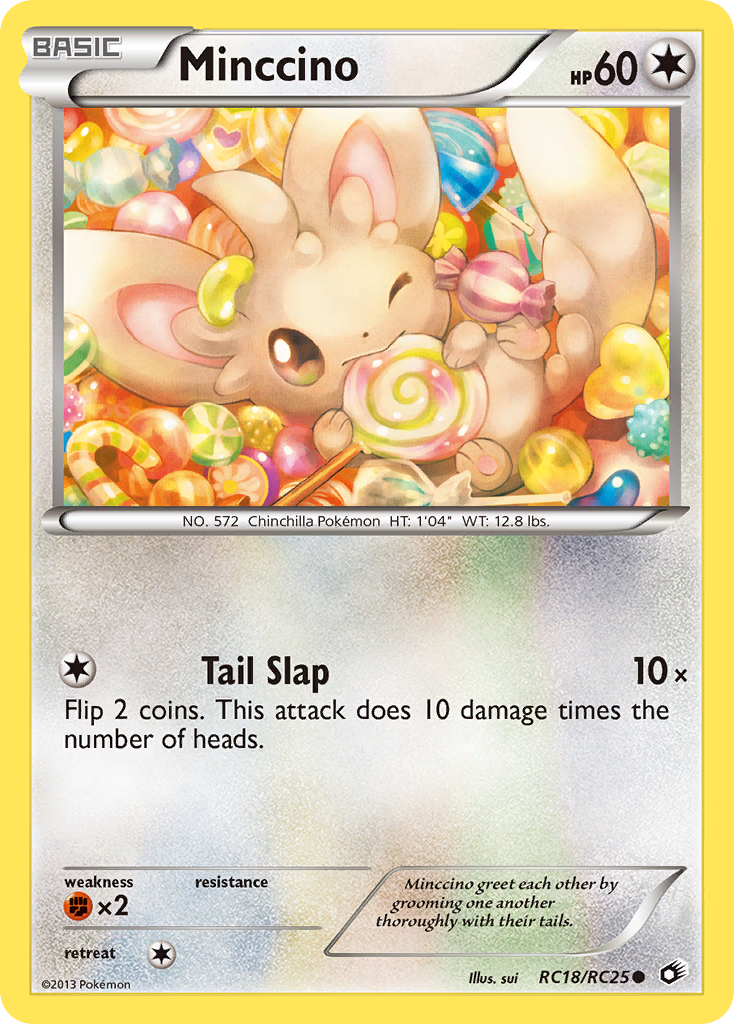 Minccino (RC18/RC25) [Negro y Blanco: Tesoros Legendarios]