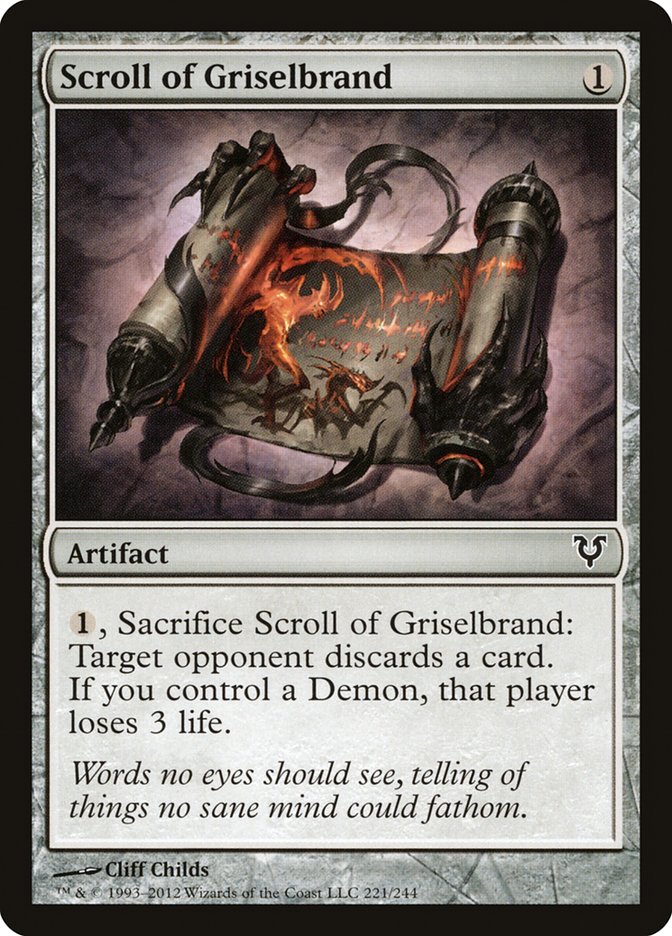Parchemin de Griselbrand [Avacyn Restaurée]