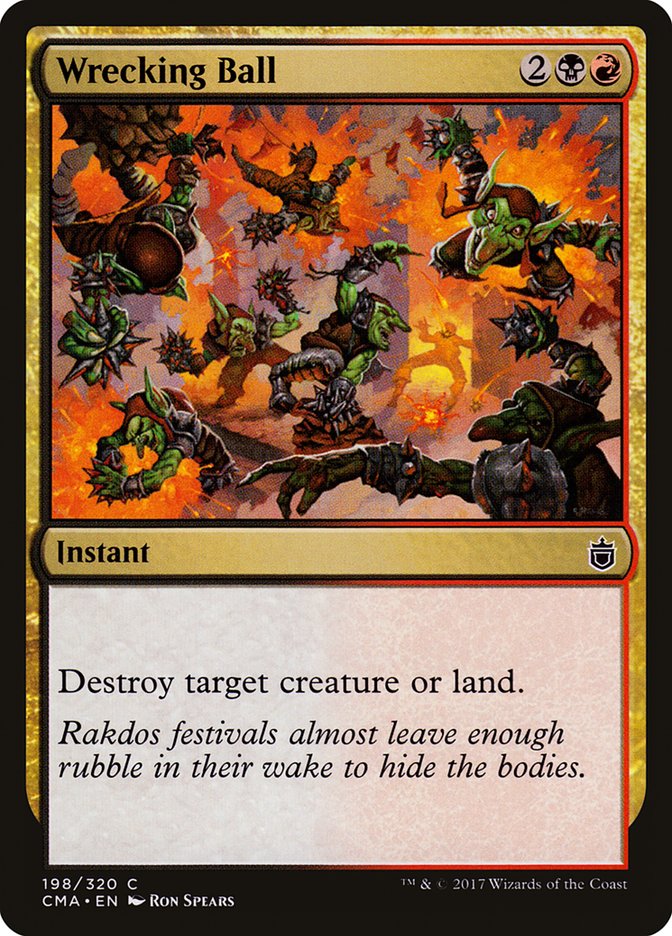 Bola de Demolición [Commander Anthology]