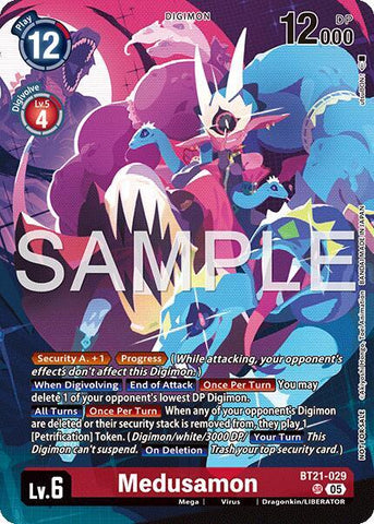Medusamon [BT21-029] (Digimon Liberator Debuggers Set) [Convergence Mondiale]