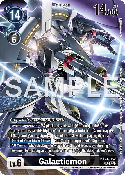 Galacticmon (2026 Dash Pack Campaign) (Alternate Art - Japanese) - World Convergence (BT-21)