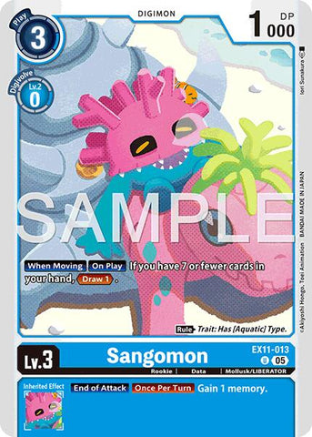 Sangomon [EX11-013] [Aube du libérateur]