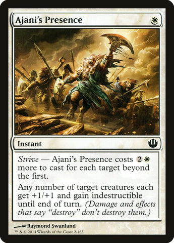 Presencia de Ajani [Viaje hacia Nyx]