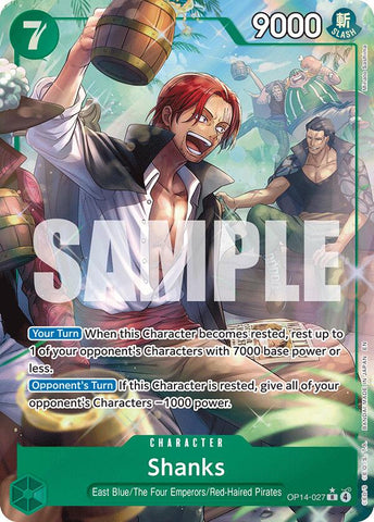 Shanks (Arte alternativo) [Los siete mares azules]