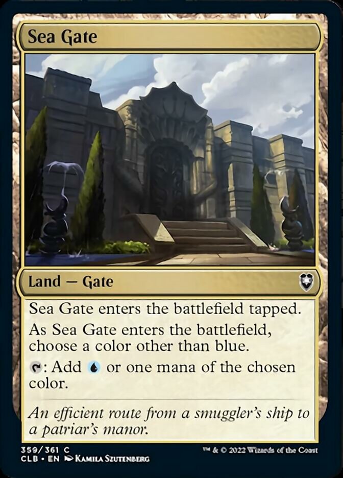 Porte marine [Commander Legends : La bataille de la Porte de Baldur]