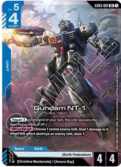 Image for Gundam NT-1 (GD03-001) (GD03) - Gundam Card Game