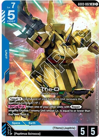 Image for The-O (GD03-002) (GD03) - Gundam Card Game