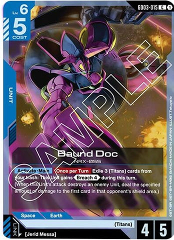 Image for Baund Doc (GD03-015) (GD03) - Gundam Card Game