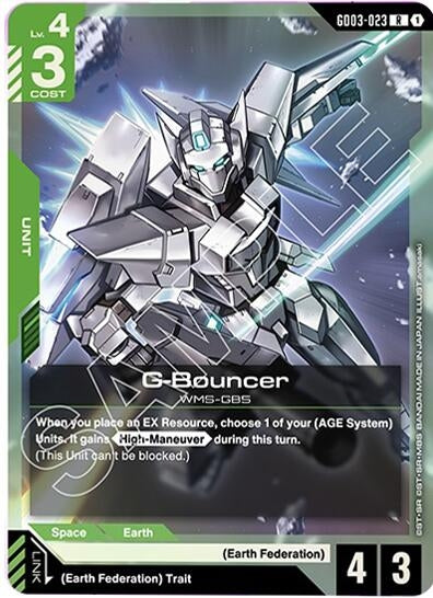 Image for G-Bouncer (GD03-023) (GD03) - Gundam Card Game