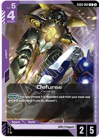 Image for Defurse (GD03-064) (GD03) - Gundam Card Game