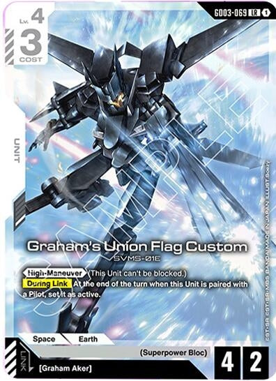 Image for Graham's Union Flag Custom (GD03-069) (GD03) - Gundam Card Game