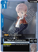 Image for Sarah Zabiarov (GD03-087) (GD03) - Gundam Card Game