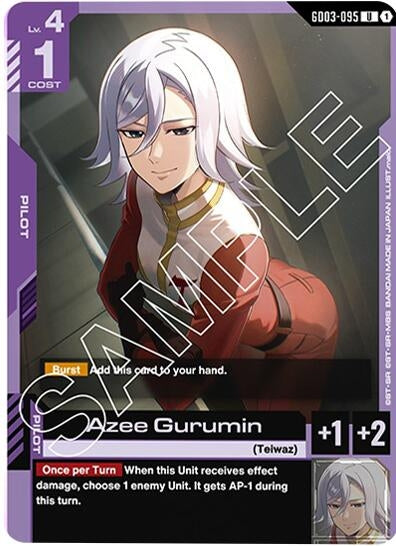 Image for Azee Gurumin (GD03-095) (GD03) - Gundam Card Game