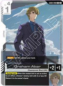 Image for Graham Aker (GD03-098) (GD03) - Gundam Card Game