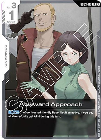 Image for Awkward Approach (GD03-119) (GD03) - Gundam Card Game