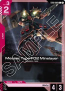 Image for Messer Type-F02 Minelayer (ST08-005) (ST08) - Gundam Card Game
