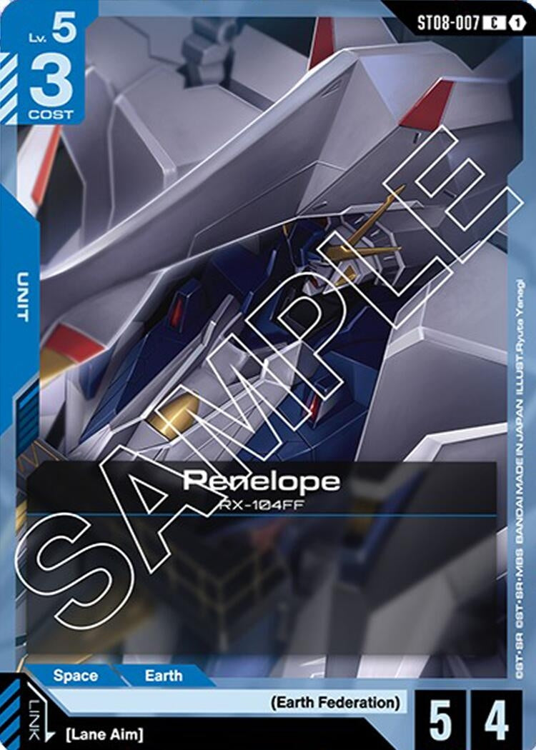 Image for Penelope (ST08-007) (ST08-007) (ST08) - Gundam Card Game