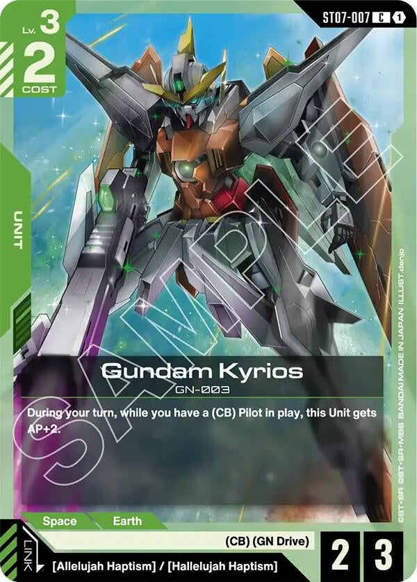 Image for Gundam Kyrios (ST07-007) (ST07-007) (ST07) - Gundam Card Game