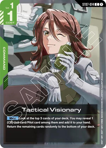 Image for Tactical Visionary (ST07-014) (ST07) - Gundam Card Game