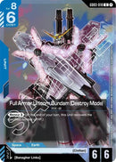 Image for Full Armor Unicorn Gundam (Destroy Mode) (Store Tournament Participant Pack 03) (GD03-010) (GCG-PR) - Gundam Card Game
