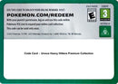 Image for Code Card - Unova Heavy Hitters Premium Collection - Pokemon