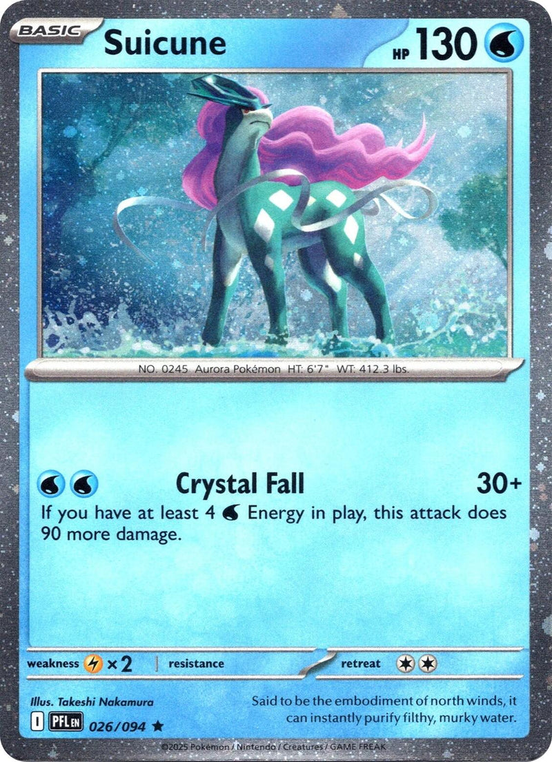 Suicune (026/094) (Holo Cosmos) [Cartes diverses]