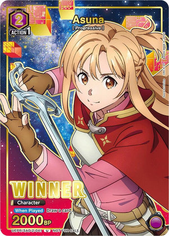 Image for Asuna (041) (Winner) (UEPR/SAO-2-041) (UEPR) - Union Arena