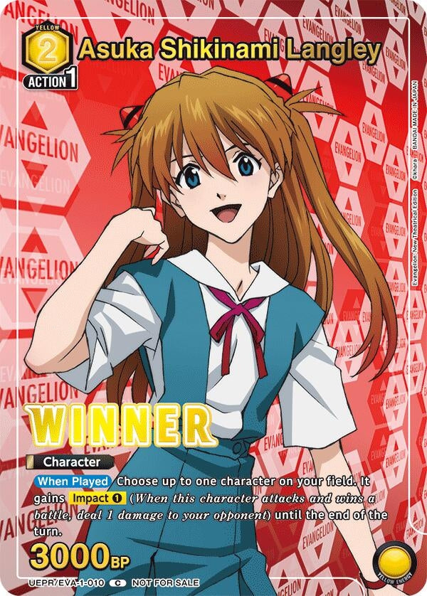 Image for Asuka Shikinami Langley (Winner) (UEPR/EVA-1-010) (UEPR) - Union Arena