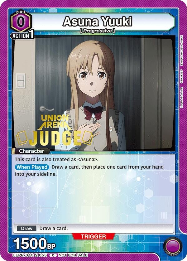 Image for Asuna Yuuki (Judge Pack) (UEPR/SAO-2-055) (UEPR) - Union Arena