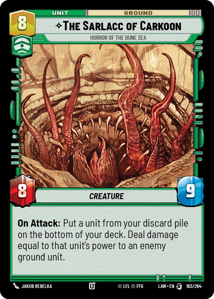 Le Sarlacc de Carkoon - Horreur de la Mer de Dunes (163/264) (163/264) [Une époque sans foi ni loi]