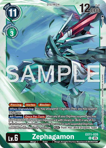 Zephagamon [EX11-035] [Aube du Libérateur]