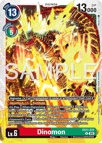 Dinomon [EX11-011] [Aube du Libérateur]