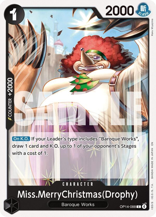Image for Miss.MerryChristmas(Drophy) (OP14-088) (OP14) - One Piece Card Game