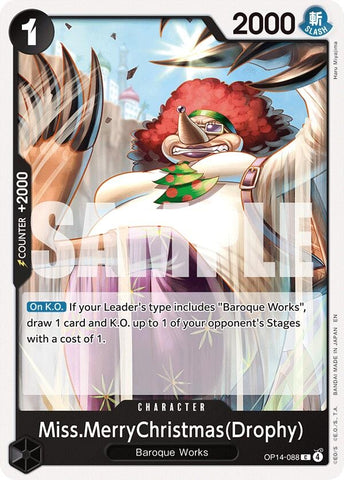 Image for Miss.MerryChristmas(Drophy) (OP14-088) (OP14) - One Piece Card Game