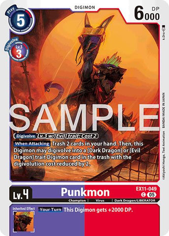 Punkmon [EX11-049] [Amanecer del Liberador]