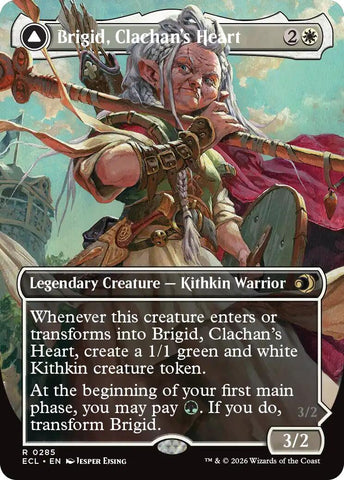 Brigid, Corazón de Clachan (Sin Bordes) [Lorwyn Eclipsado]