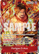 Portgas.D.Ace (Caja de ilustraciones vol. 5) [Cartas promocionales de One Piece]