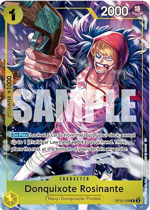 Donquixote Rosinante (Caja de Ilustraciones Vol.6) [Cartas Promocionales de One Piece]