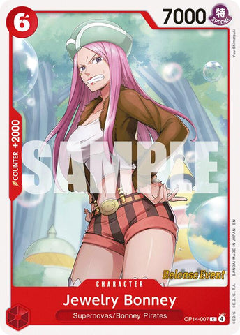 Jewelry Bonney [Cartas del evento de lanzamiento de los Siete Mares Azules]