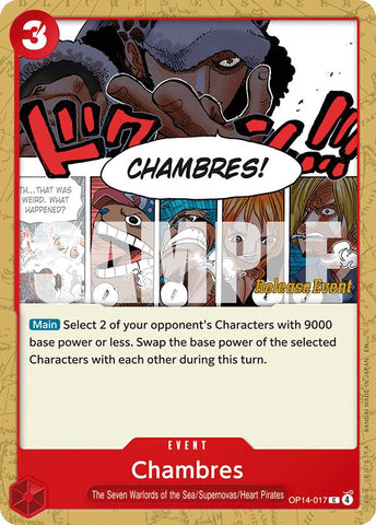 Chambres [Cartas de evento de los Siete Lanzamientos del Mar de Azure]