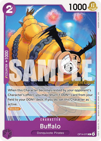 Image for Buffalo (OP14-070) (OP14 RE) - One Piece Card Game