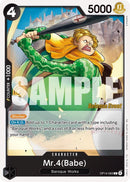 Image for Mr.4(Babe) (OP14-093) (OP14 RE) - One Piece Card Game